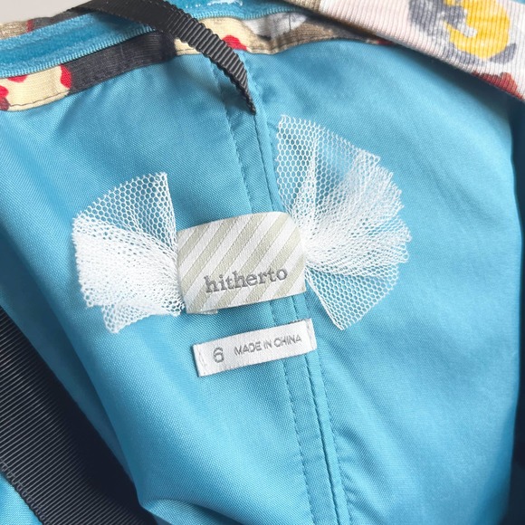 BHLDN Hitherto Vox Populi Moody Floral Garden Dress Multicolor Size S/6 - Picture 8 of 9